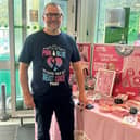 Darren Pallet was diagnosed with breast cancer