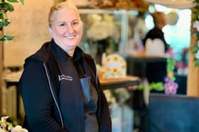 The Flower Shop, Codsall, celebrates its 70th birthday. Pictured is owner Louise Roberts-Rose