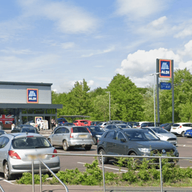 Aldi in Grovewood Road, Malvern
