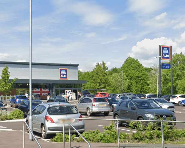 Aldi in Grovewood Road, Malvern