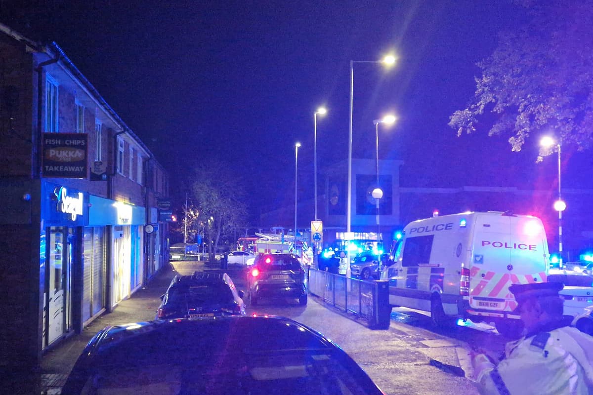 Emergency incident at Wolverhampton Lidl as road taped off ...