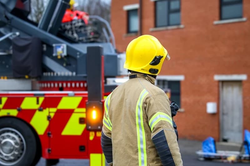 Fire service issues warning around waste after factory fire in Cannock