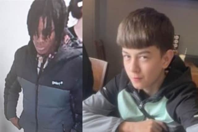 Both teenagers have gone missing and police are looking for help to find them. Photo: West Midlands Police