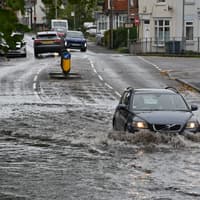 Flooding in Staffordshire as yellow weather warnings continue for Storm Boelo - LIVE updates