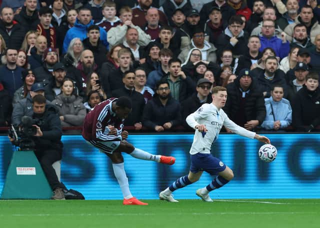 Nicolas Jackson scored twice for Villa in their win over Man City.