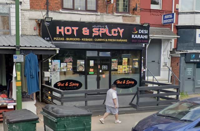 Hot and Spicy restaurant in Coventry Road, Birmingham.