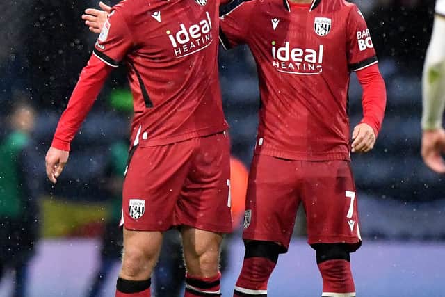Aune Heggebo and Felix Horn Myhre celebrate.
Tim Thursfield/Iconic Media Group