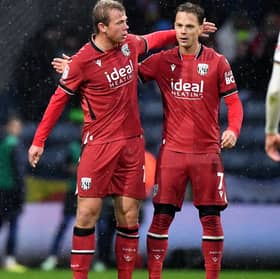 PRESTON V WEST BROMWICH ALBION
Aune Heggebo celebrates his equaliser with Felix Horn Myhre
Tim Thursfield/Iconic Media Group

