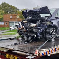 Watch: Work to recover car from Wolverhampton Lidl day after fatal crash