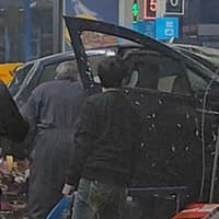 Watch: Moment after car crashed into Wolverhampton Lidl killing man and injuring others
