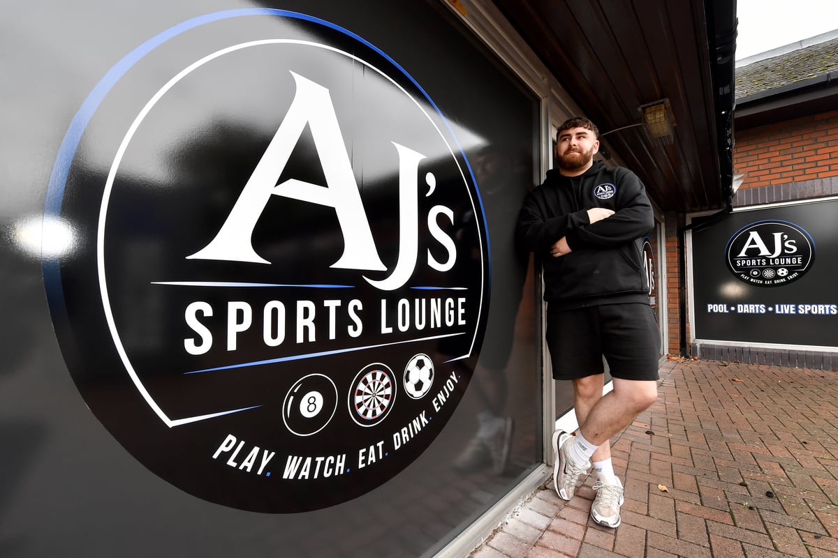 Owner 'had vision' to turn 'empty shell' into Staffordshire town's newest sports lounge