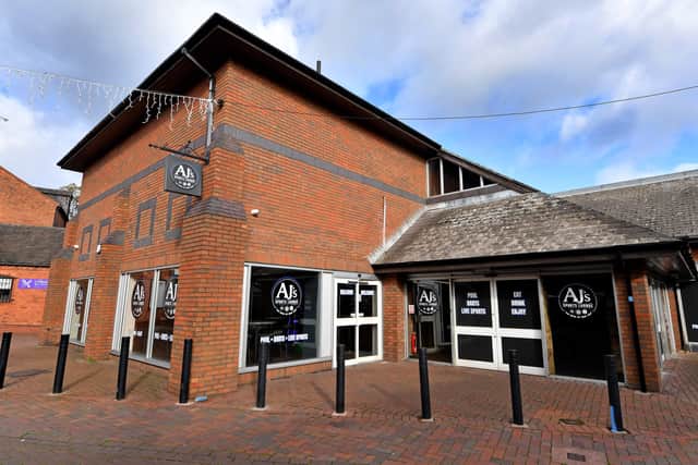 The sports lounge has now opened in Brewery Street in Rugeley town centre