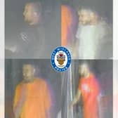 West Midlands Police is looking for help with identifying these men. Photo: West Midlands Police