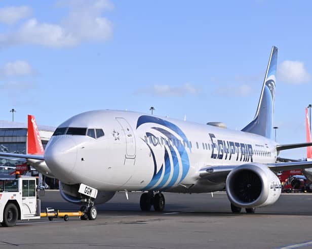 Flight takes off from Birmingham Airport