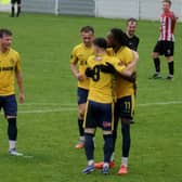 Vanlyson Silva scored twice in Halesowen's 4-0 win at Evesham.