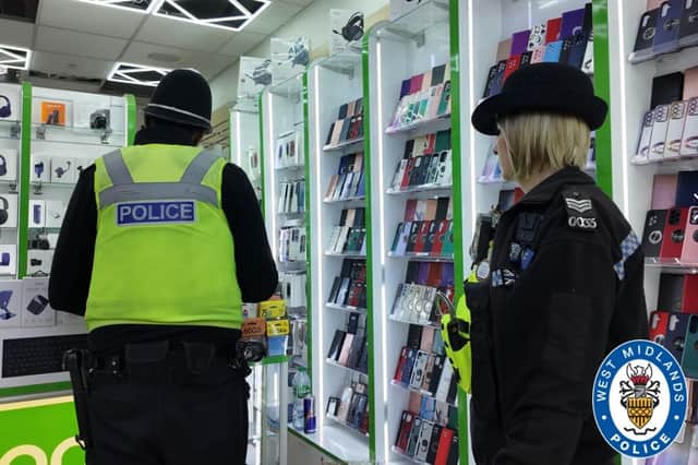 The Local Action Team focus on thefts from shops and businesses. Photo: West Midlands Police