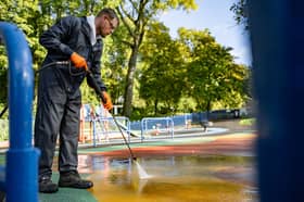 Willenhall Memorial Park gets a freshen up thanks to local business