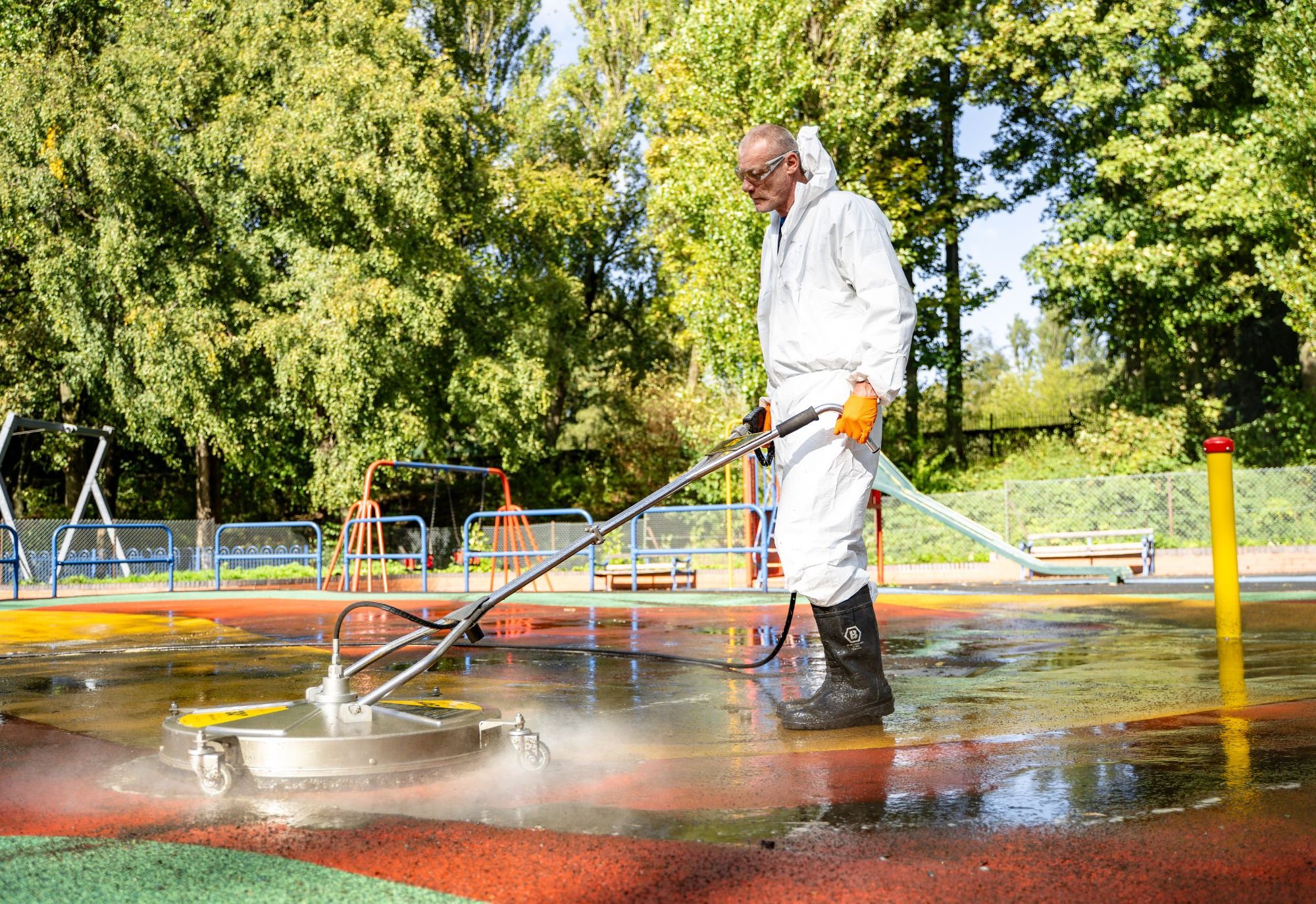 Memorial park in Walsall receives major clean up thanks to local business