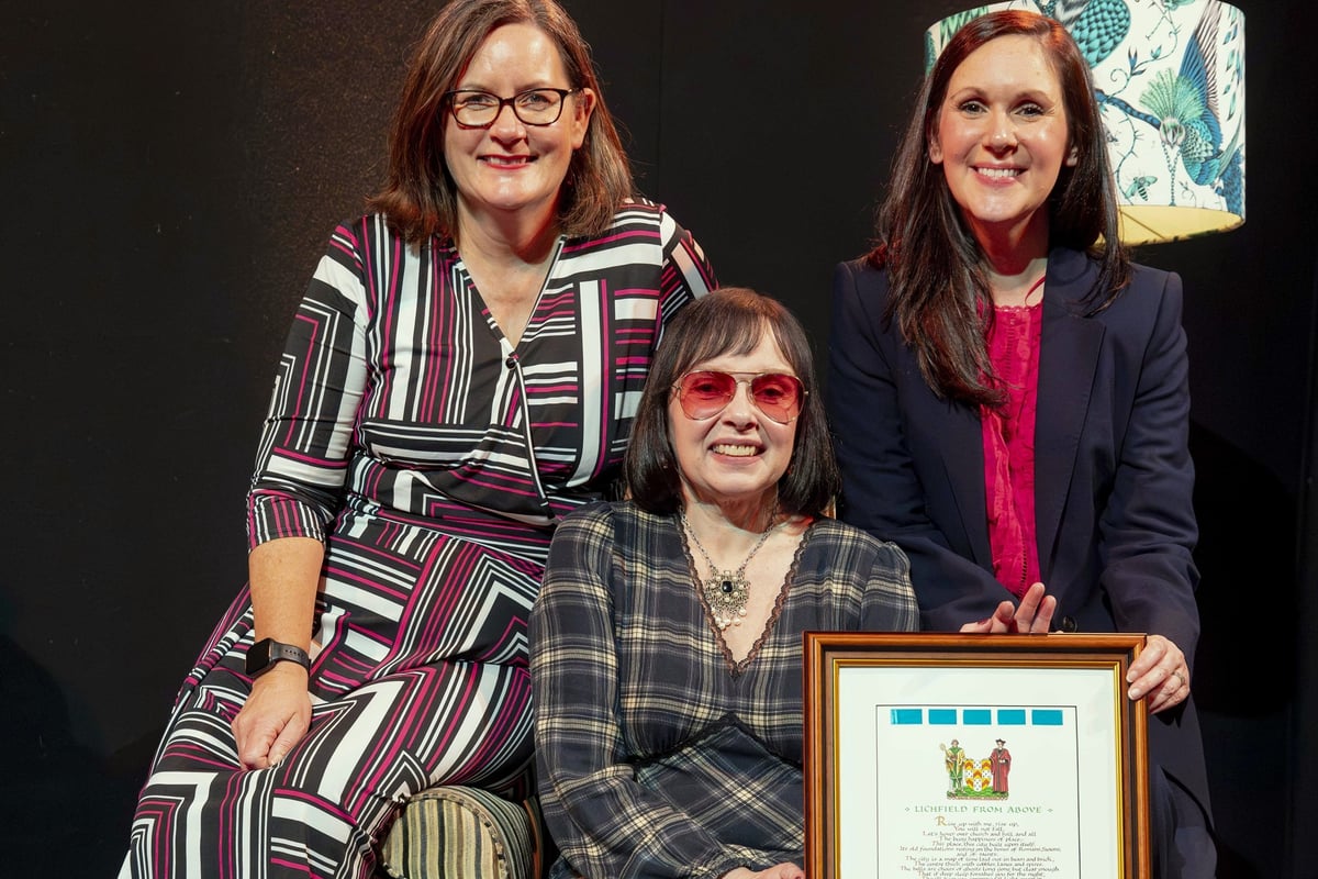 A poem for Lichfield: New literary work given to the city at special ceremony