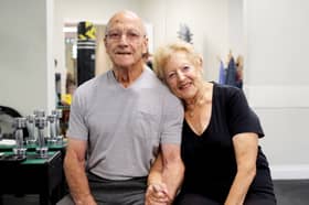 Barbara Thompson and Fred Jenkins found love after meeting in the gym at their retirement village.