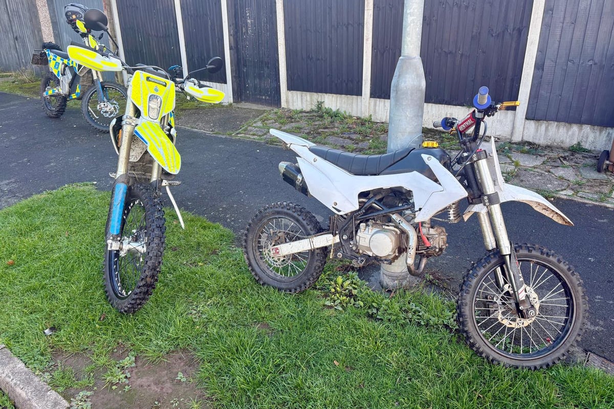 Officers crackdown on off-road bikes in targeted operation across Staffordshire