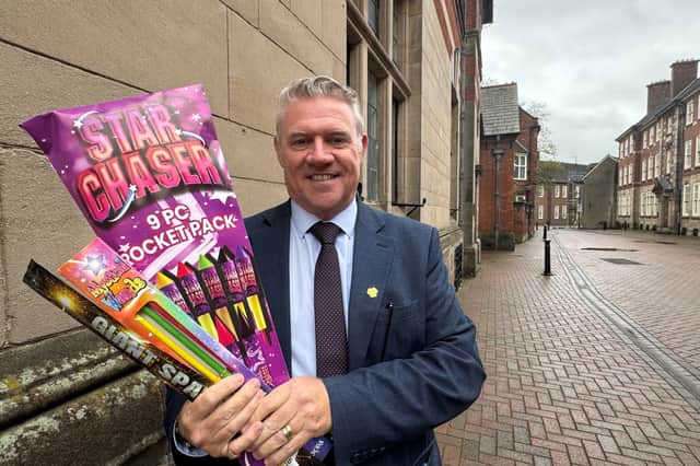 Tony Screen Firework safety