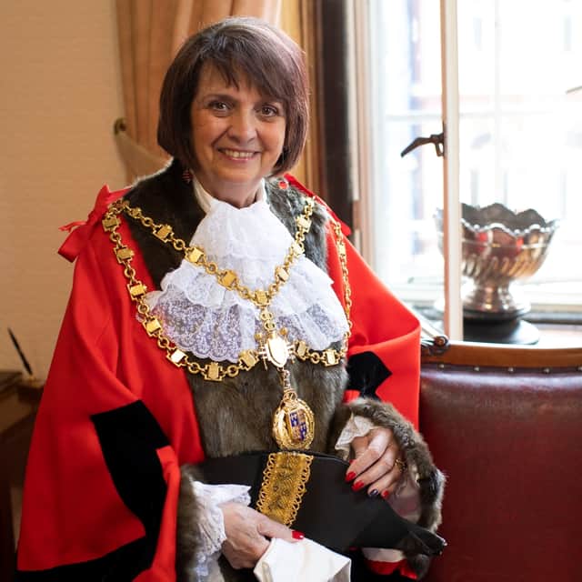 Former mayor of Walsall, Rose Burley