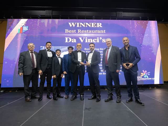 Da Vinci’s in Aldridge was named Best Restaurant at the British Bangladeshi Business Awards (BBBAs) 2026