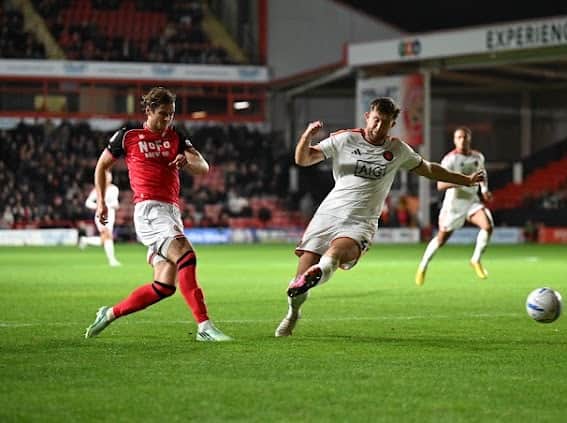 Aaron Pressley dragged a golden chance wide for Walsall in the first half.