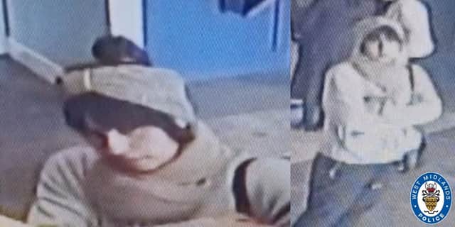 The elderly woman's purse was taken from her shopping trolley