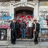 Sun In Splendour will take to the stage at PACK in Wolverhampton on Friday, November 20. (L-R: Joseph Westfield, Cait Niven, Harry Edgar, Bailey Smith, Zak Burton)
