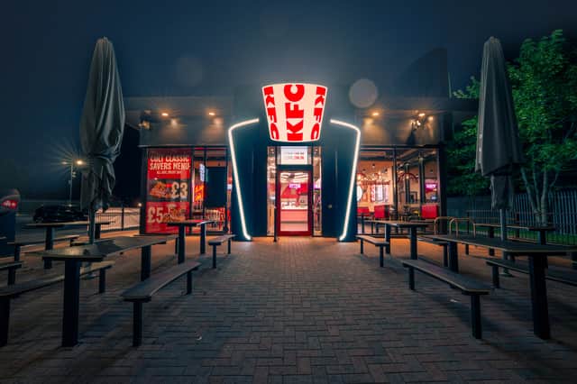 A KFC restaurant