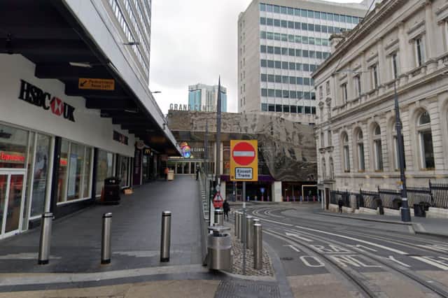 A boy was arrested near the ramp in Stephenson Place