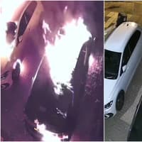 Appeal to identify two men after cars set alight in Great Barr arson attack