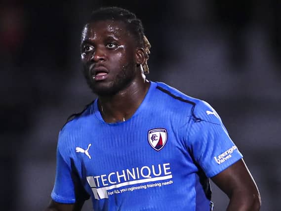 Kabongo Tshimanga in action