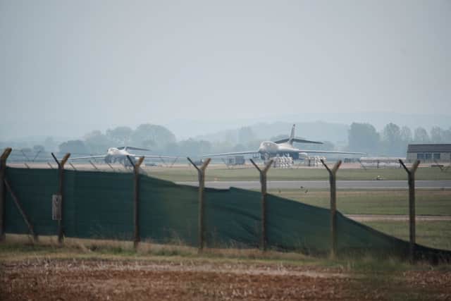 RAF Fairford is used by the United States Air Force (PA)