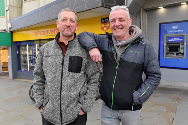 Paul Hill and Dave Ward.
Tim Thursfield/Iconic Media Group