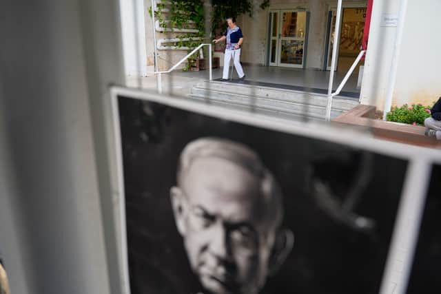 Benjamin Netanyahu is facing off against an array of parties seeking to oust the long-time leader from power (David Goldman/AP)