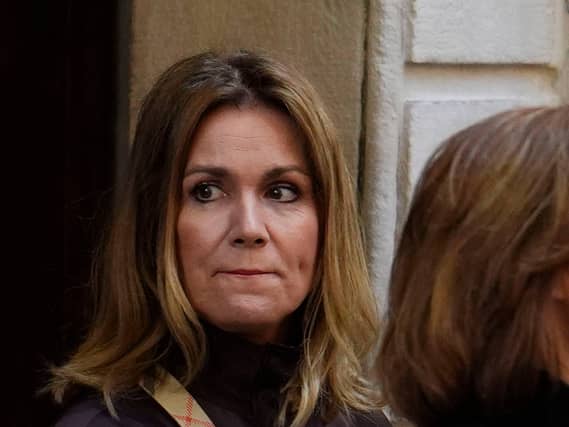 Susanna Reid at the memorial service