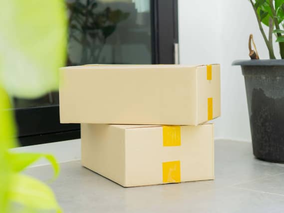 Cardboard boxes