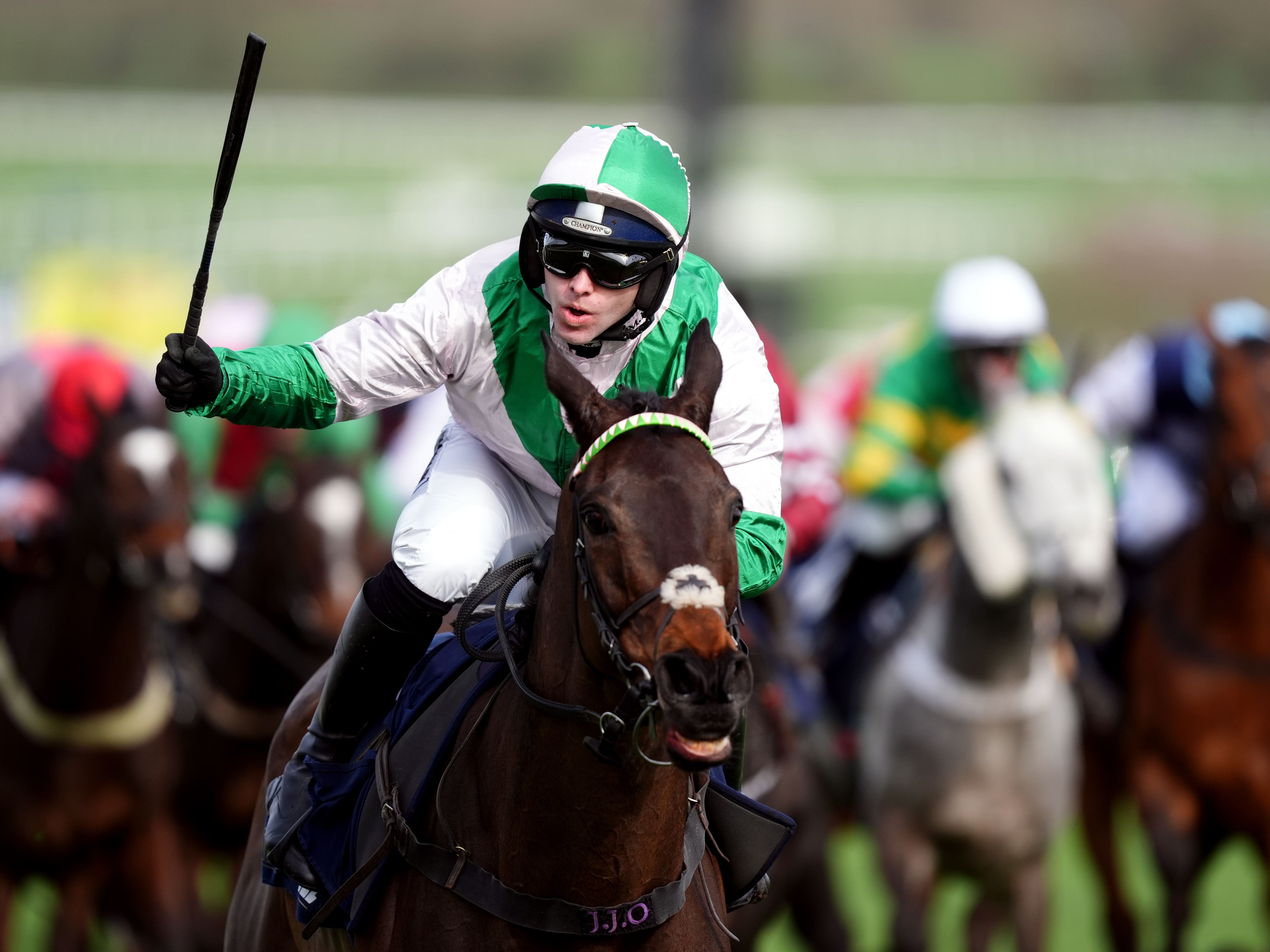 Jonjo O’Neill Jr aboard Wilful winning at the Cheltenham Festival