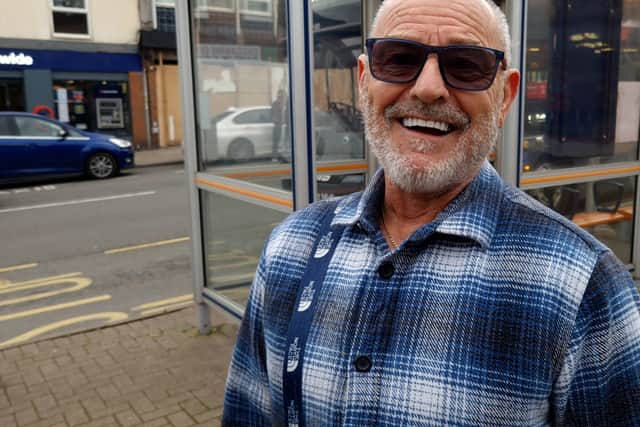 Man against the boycott