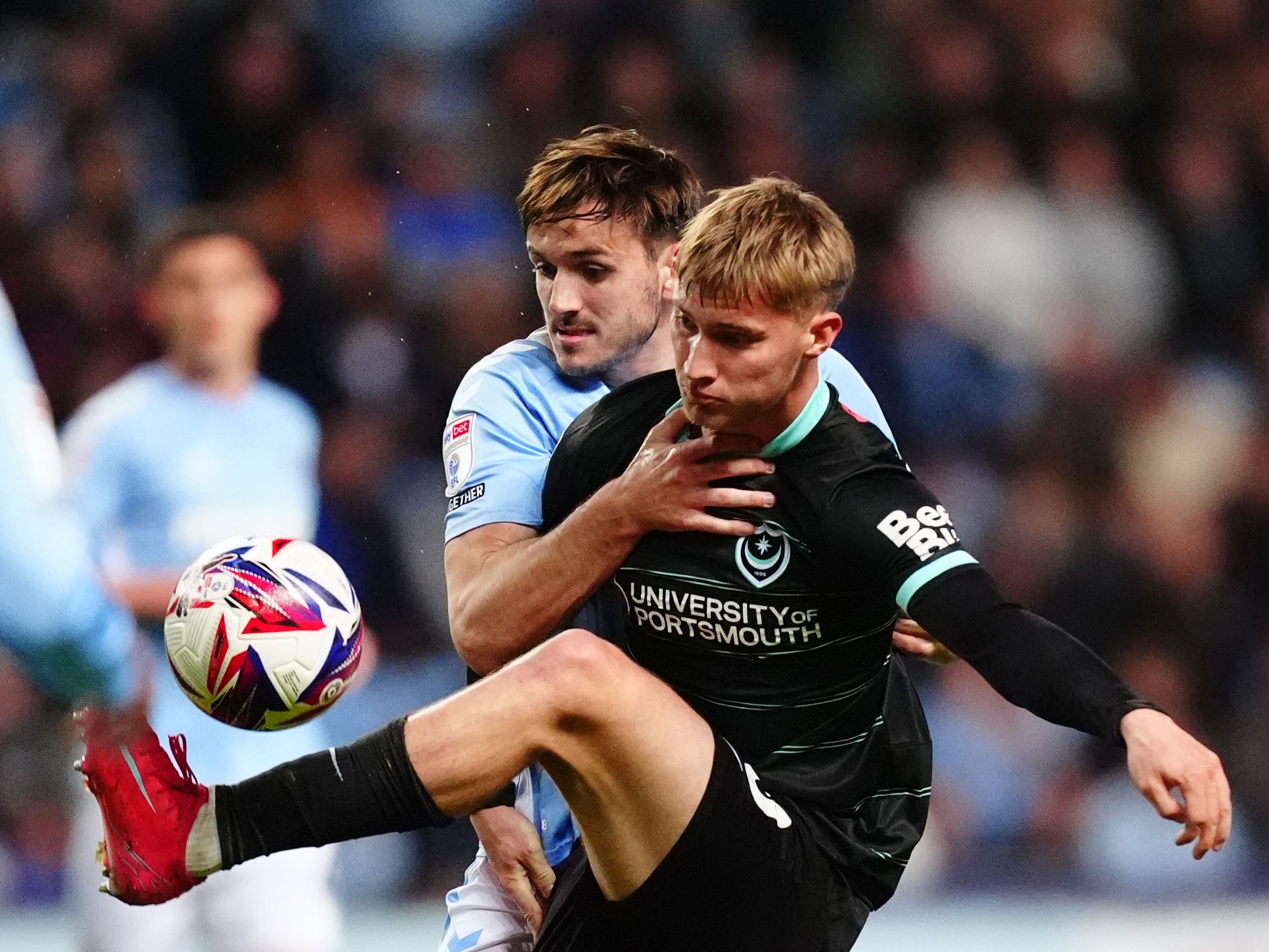 Thomas Waddingham’s scrappy winner earns Portsmouth win over Millwall