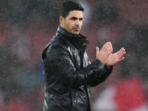 Arsenal manager Mikel Arteta