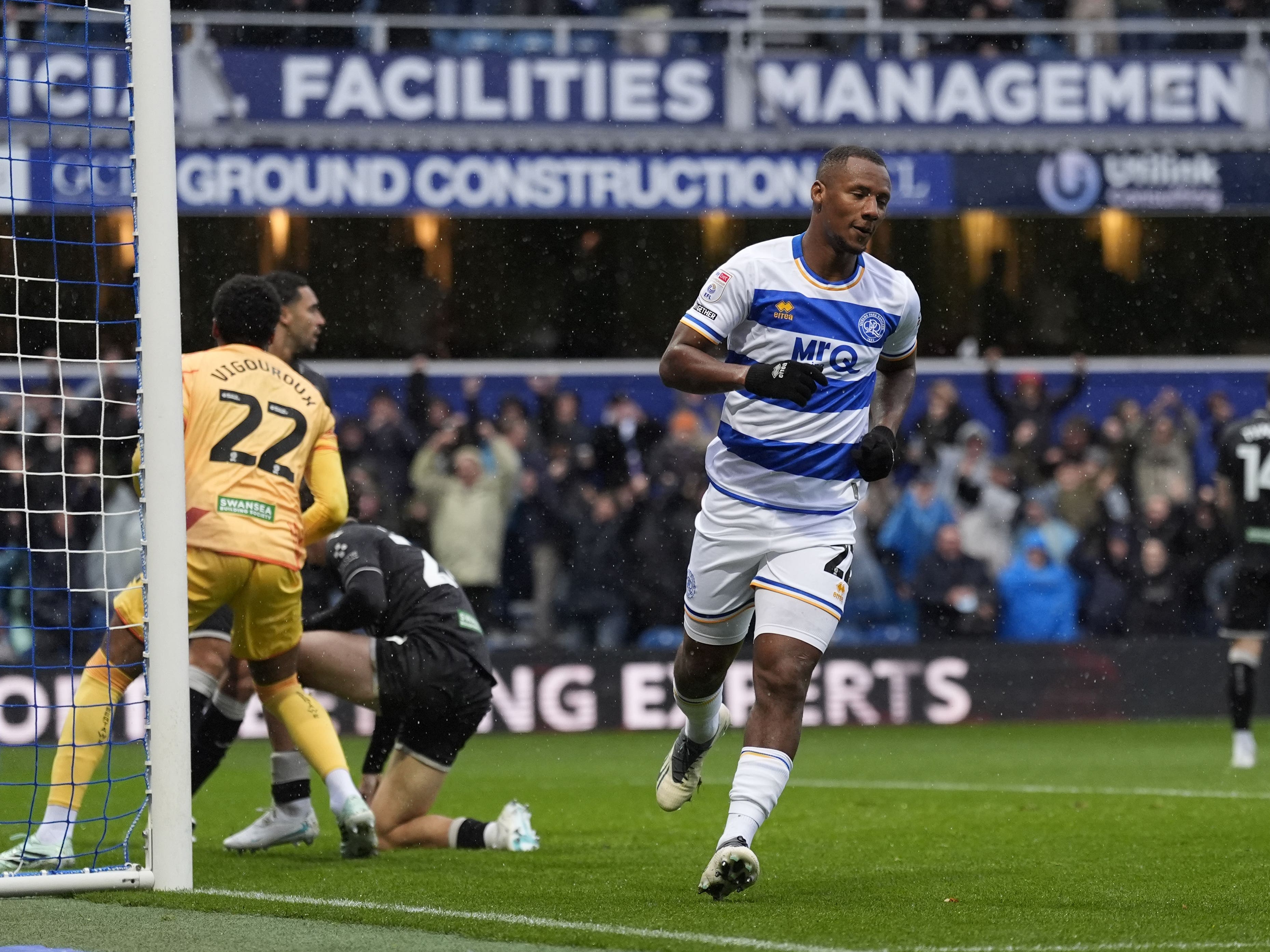 Richard Kone hat-trick helps QPR sink Swansea