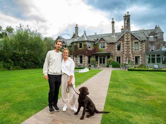 Andy and Kim Murray on Channel 4's Our Scottish Hotel