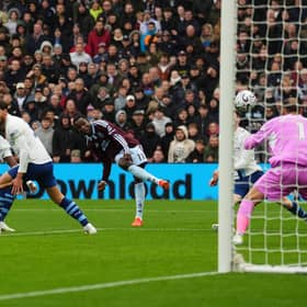 Nicolas Jackson scored both of Villa’s goals (Martin Rickett/PA)