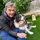 Pete Davies, from Burton, has adopted Billie the Collie from RSPCA