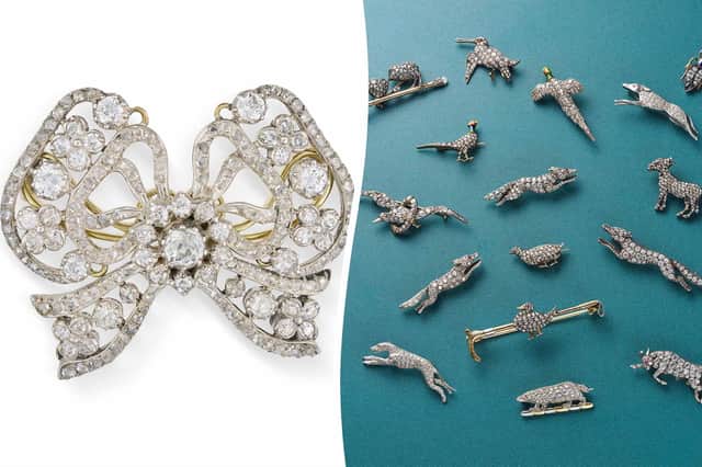 A grandmother's jewellery collection which lay hidden in a dusty attic for decades has been sold for more than £500,000.