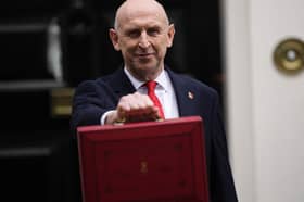 Chancellor John Healey on his first Budget Day on October 28